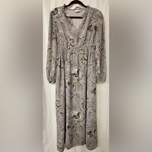 Spartina 449 Gray Floral Top